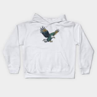 Vintage Philadelphia Eagles Landing Kids Hoodie